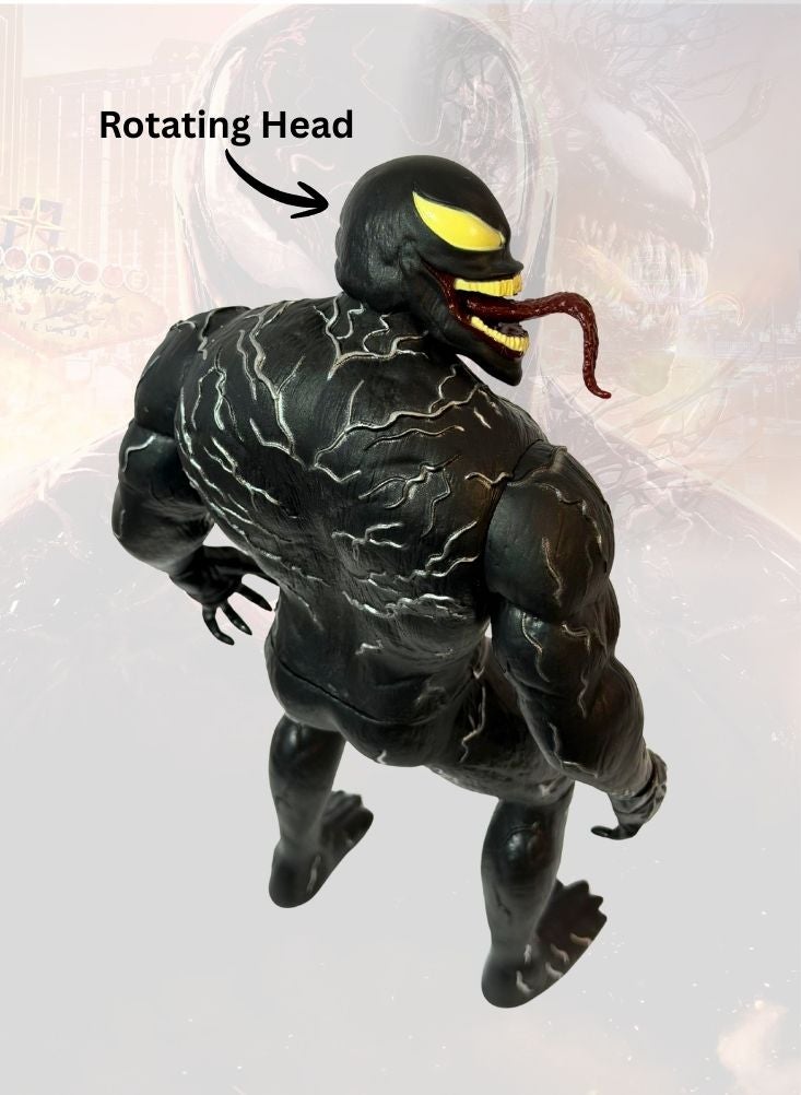 Premium Venom Action Figure – Marvel Symbiote Character Collectible Toy with Movie-Style Design - Image 3